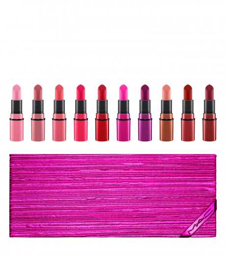 Mac Shiny Pretty Things Lip Kit (460x521), Png Download