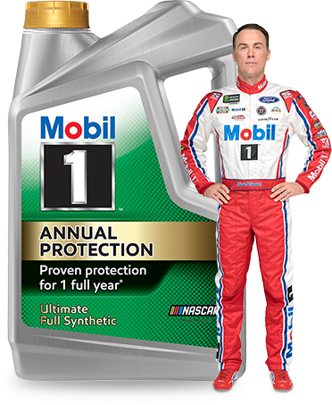 Harvick On The Hot Seat - Mobil 1 Annual Protection (372x453), Png Download