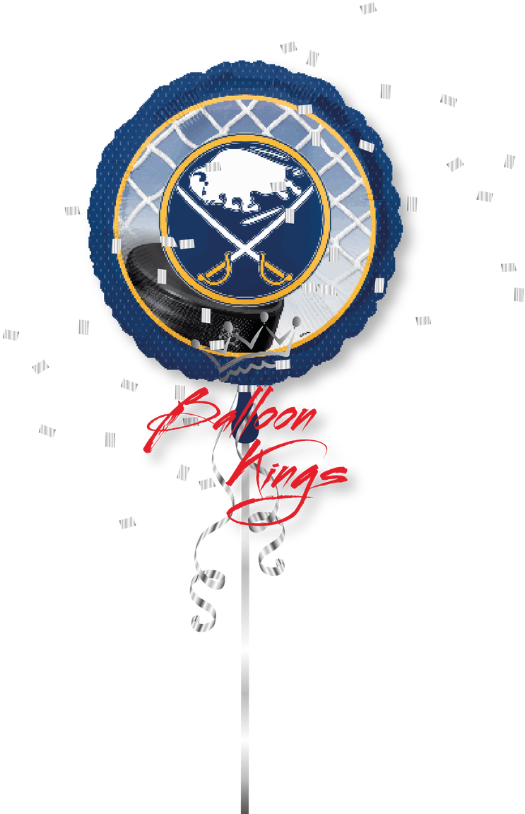 Buffalo Sabres - 18" Buffalo Sabres Foil Balloon (5 Each) (1068x1280), Png Download