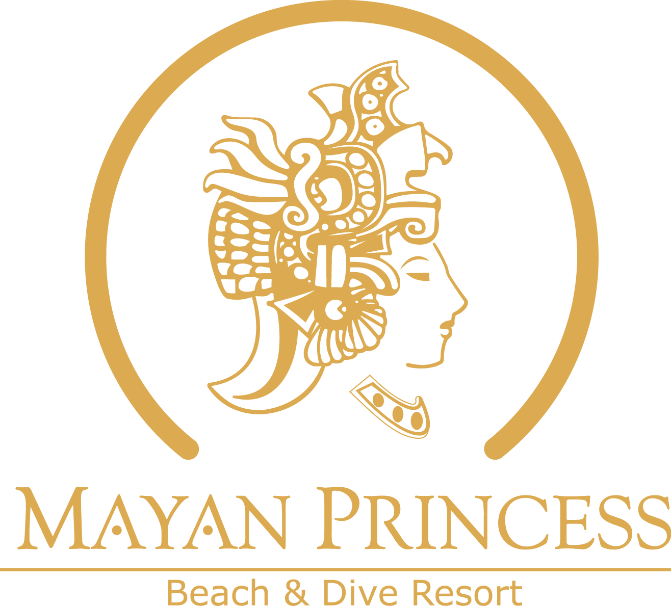 Inquiries & Reservations - Mayan Princess Roatan Logo (1316x1189), Png Download