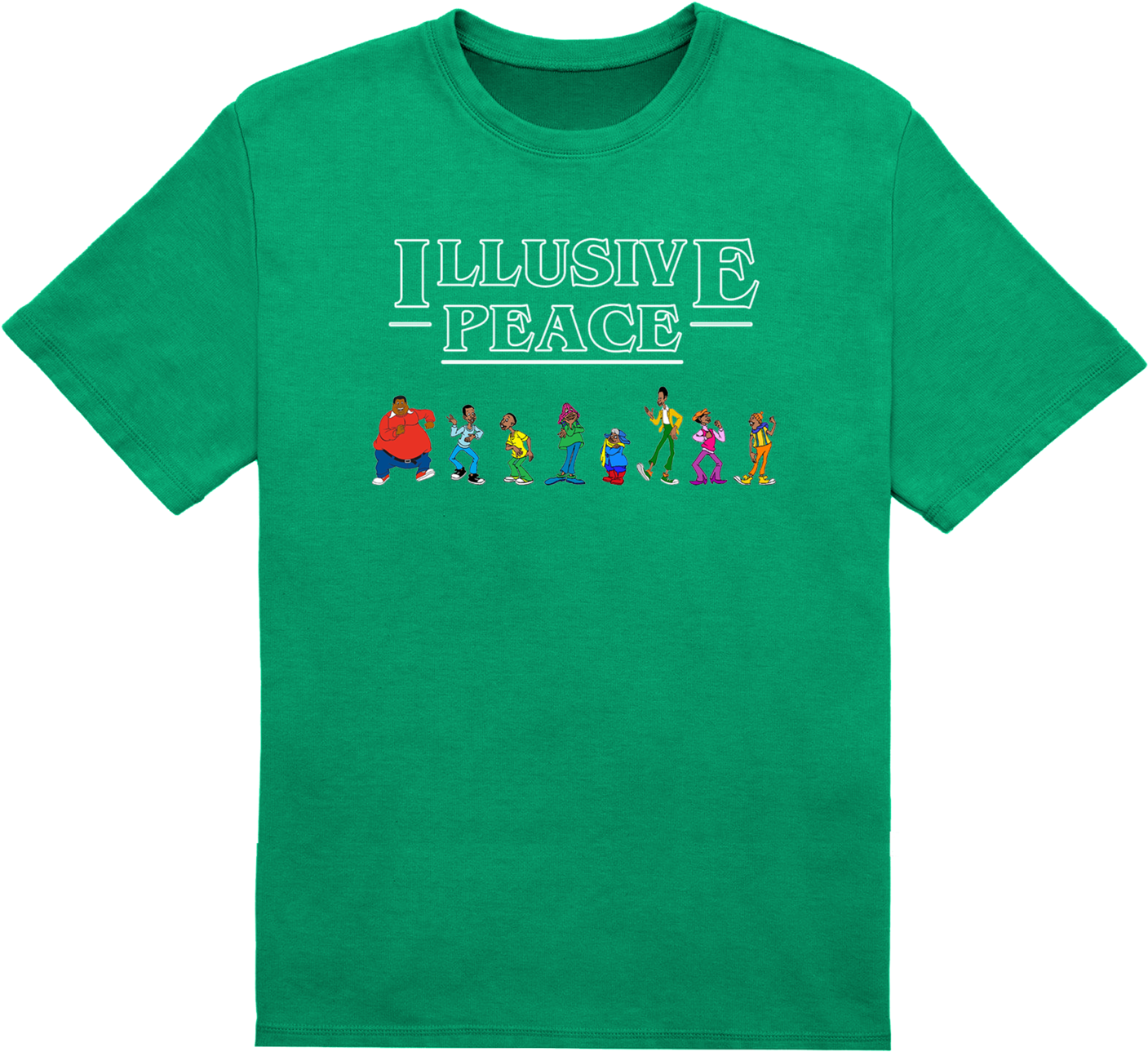 Home / Illusive Peace / Illusive Peace Green Fat Albert - Irish Yoga T Shirt (1462x2048), Png Download