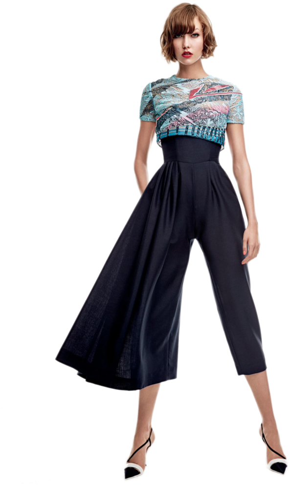 Karlie Kloss - Modelos De Vogue Png (800x1029), Png Download