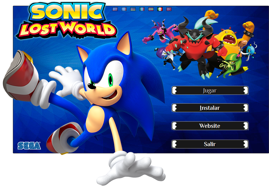 Run Ultraarc Mod, Browse/select Your Installed Game, - Sonic Lost World [wii U Game] (913x644), Png Download