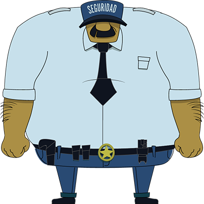 He Looks Like A Latino Version Of Fat Albert - Cartoon (400x400), Png Download