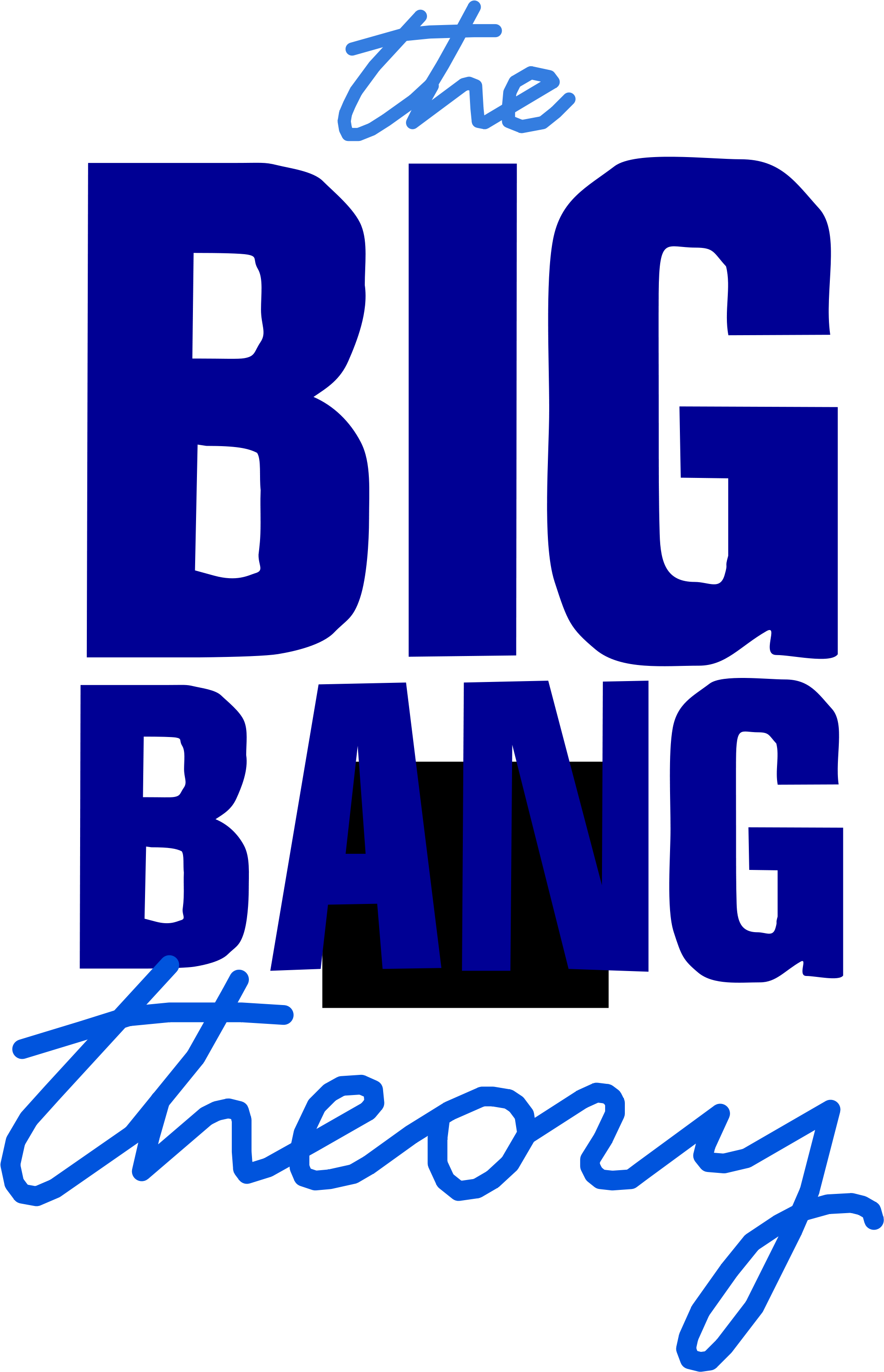 Open - Big Bang Theory (2000x3066), Png Download