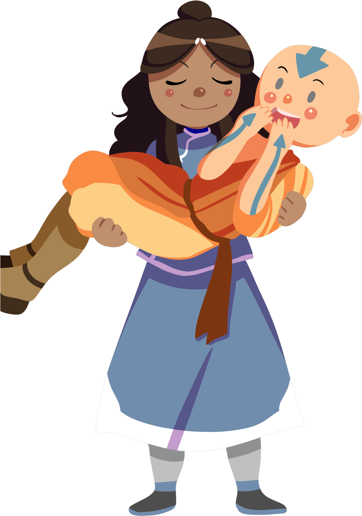 I Bet Katara Is Super Strong - Boruto: Naruto Next Generations (1242x1920), Png Download