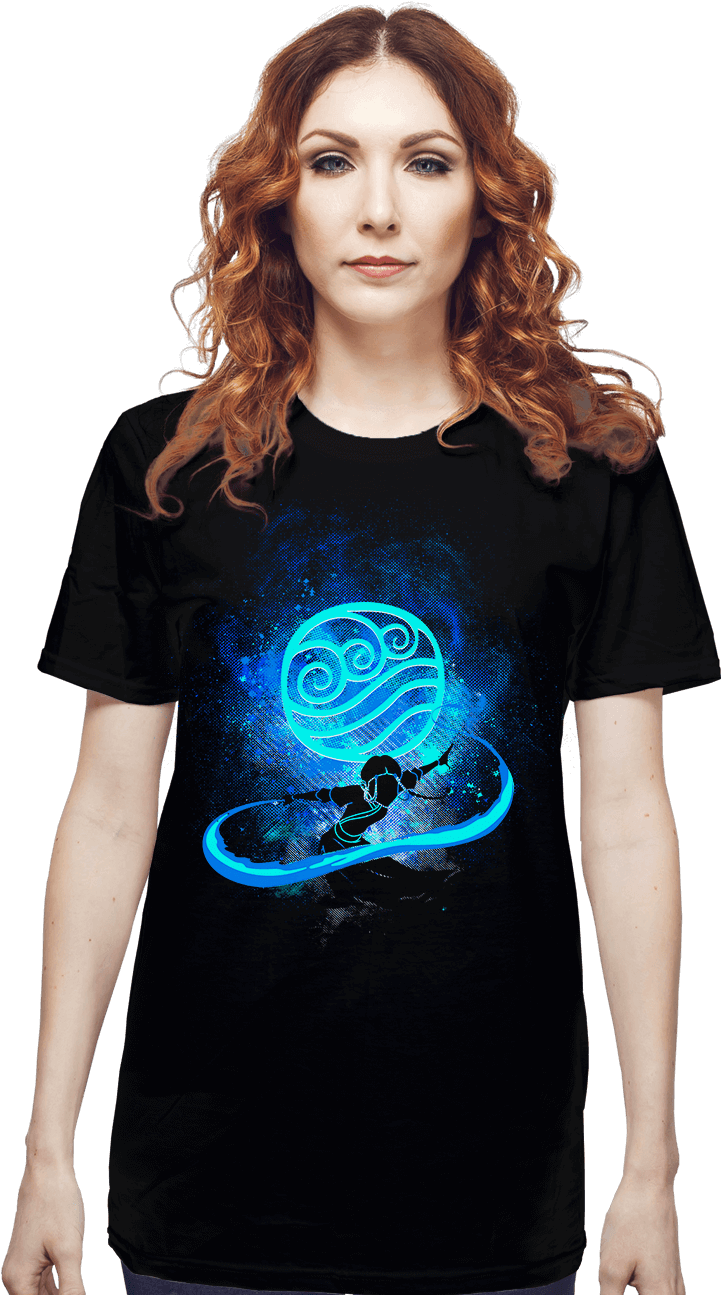 Katara Art - Shirt (930x1322), Png Download