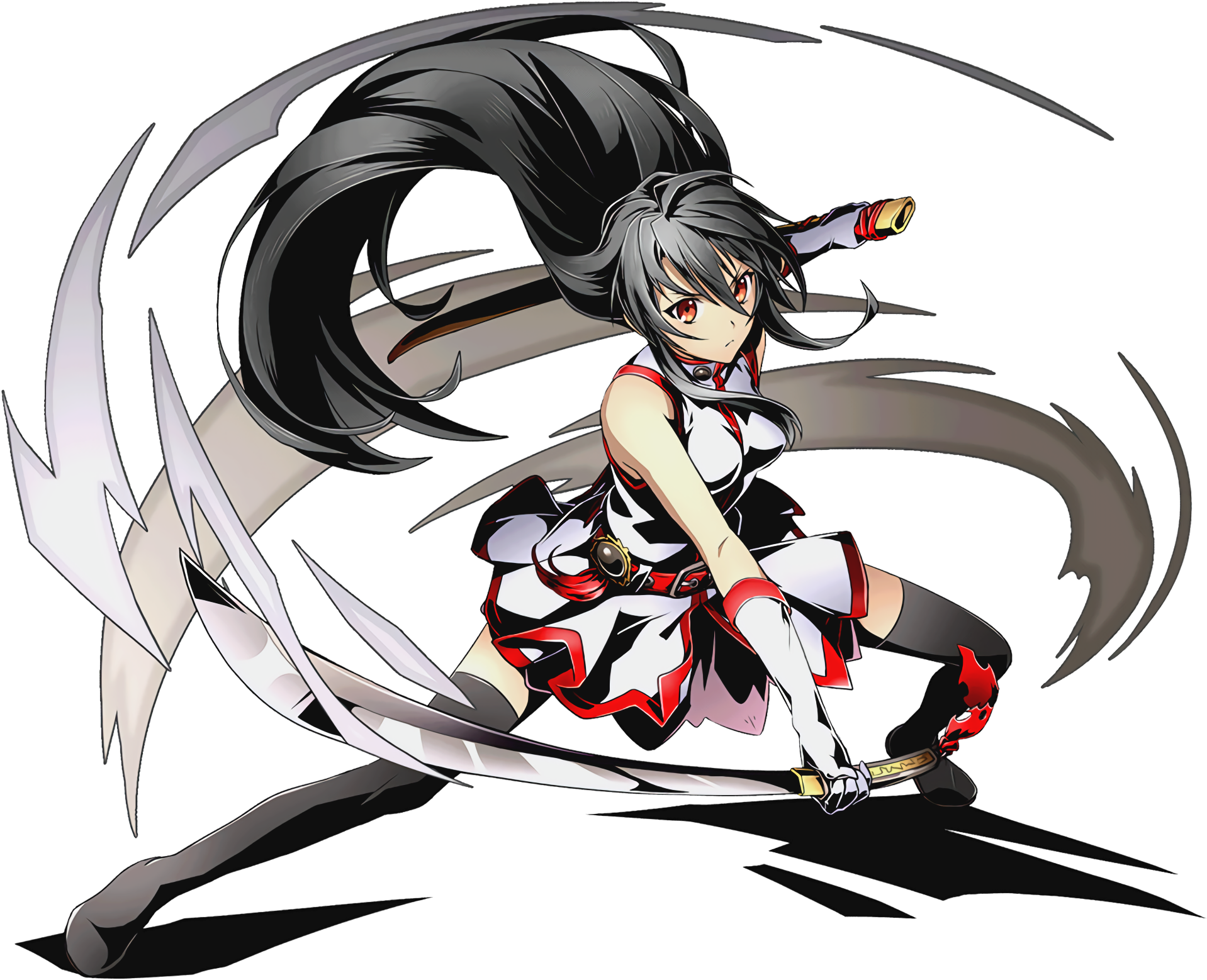 Akame-24 - Divine Gate Character Sheets (640x640), Png Download