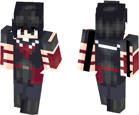 Kurome - Skin Minecraft Cowboy Bebop (584x497), Png Download
