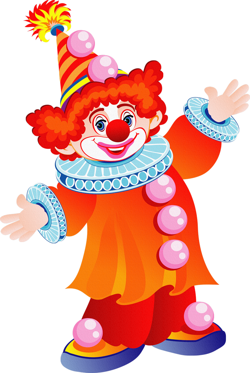 Dessin Clown, Dessin Enfant, Costume Fille, Dessins - Circus Joker (858x1280), Png Download