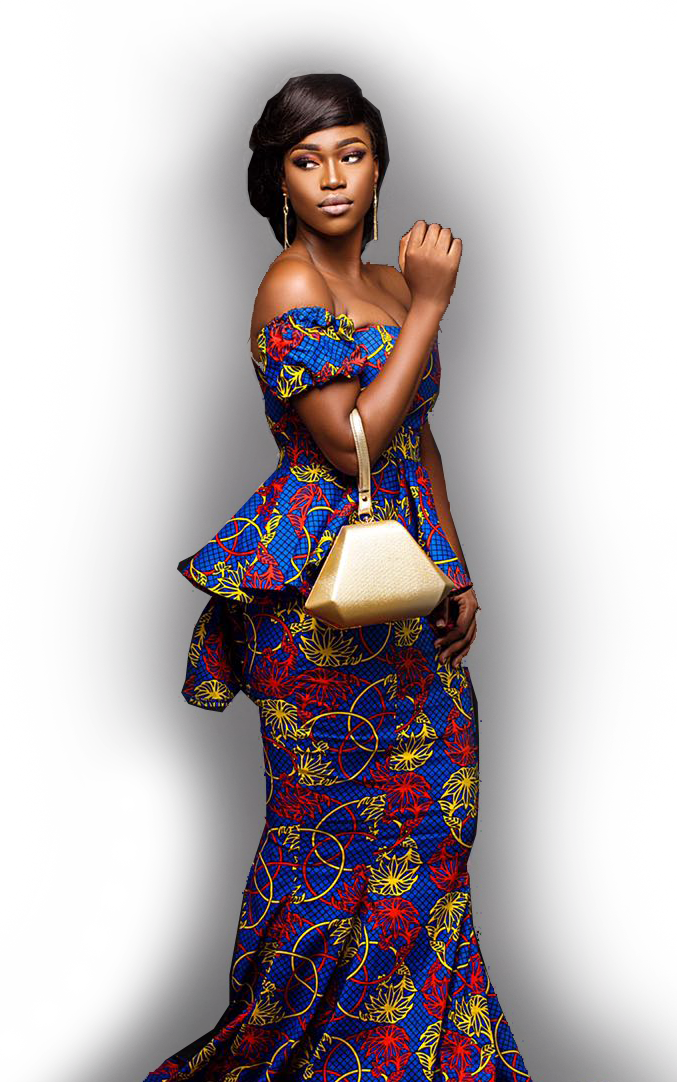Afriken By Nana 5 - Kaba And Slit Png (677x1082), Png Download