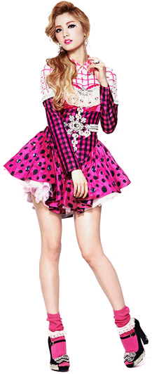 Nana Clothes - Orange Caramel Lipstick Nana (730x532), Png Download