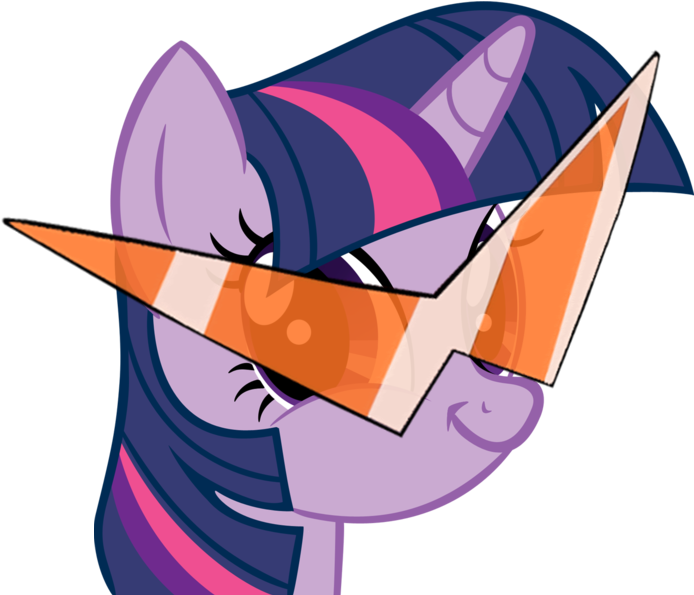 Kamina Shades, Safe, Tengen Toppa Gurren Lagann, Twiface, - Twilight Sparkle Wrong Neighborhood (880x880), Png Download