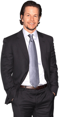 Mark Wahlberg White Background (330x412), Png Download