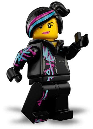 Wyldstyle Is One Of The Three Main Lego Heros In The - Lego Movie Characters (350x467), Png Download