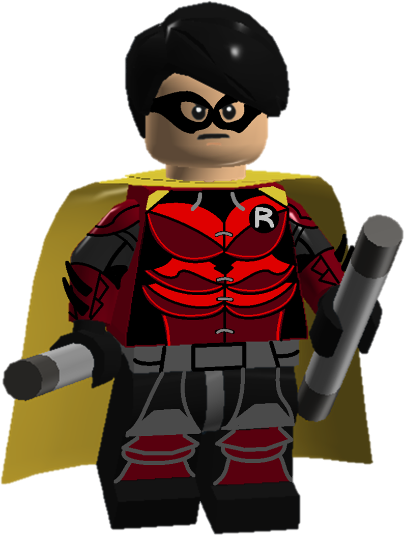 Lego Clipart Robin - Cartoon (850x1070), Png Download