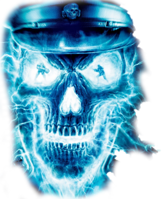 Evil Skull Clipart 1302 - Skull Background (327x400), Png Download