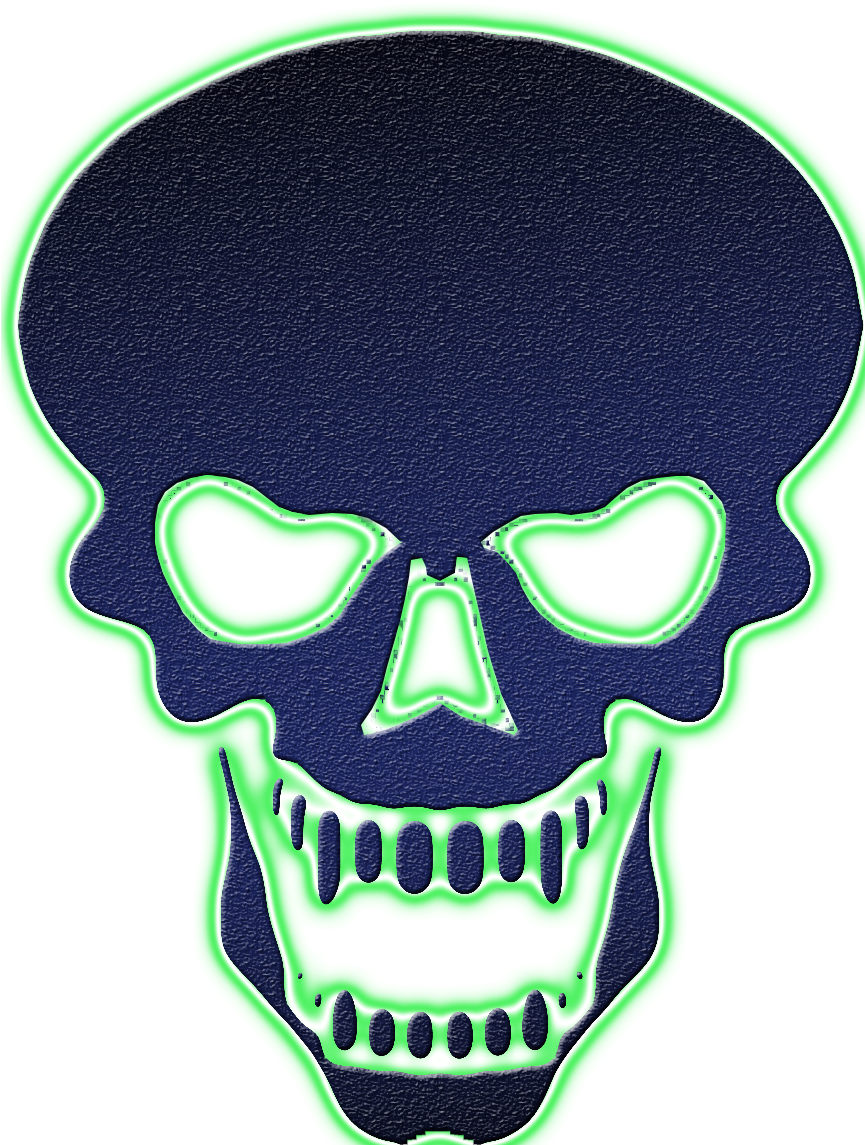 Twitter - Skull (864x1224), Png Download