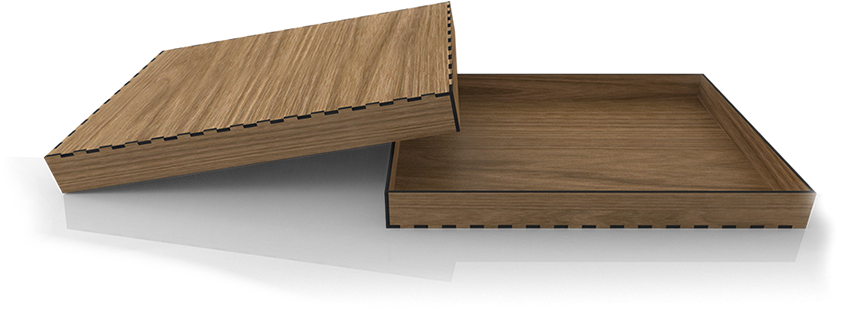 Wooden Box - Laser Cutting (850x450), Png Download