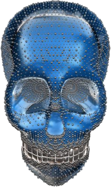 Share This Image - Skull (357x600), Png Download