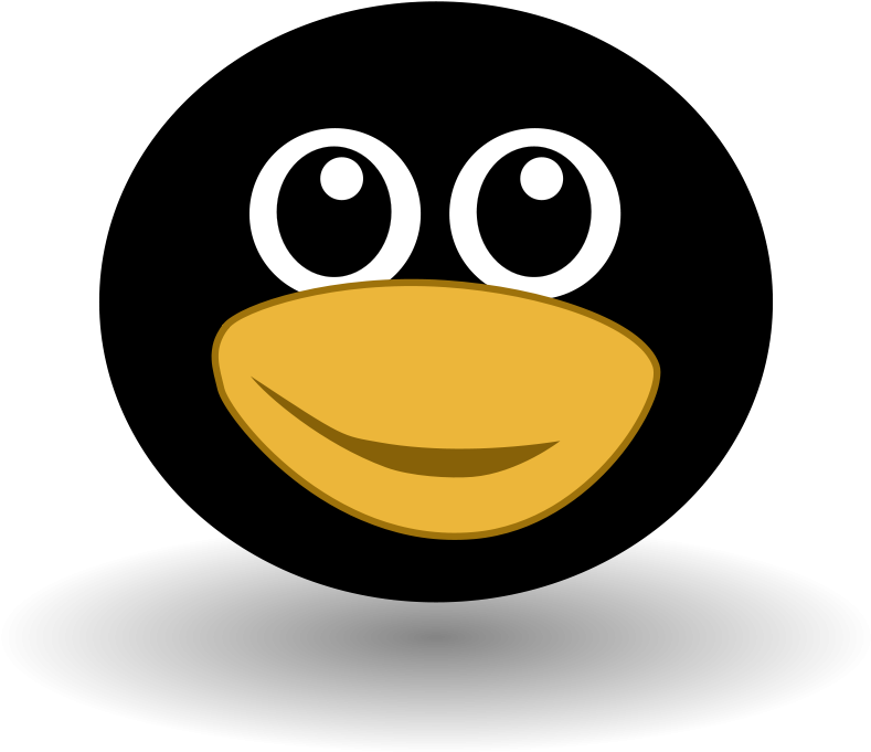 Desktop Wallpapers Free Cartoon Head Penguin - Funny Cartoon Faces (800x682), Png Download
