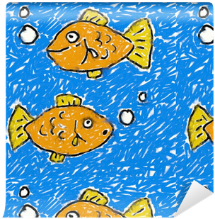 Fish Drawing (400x400), Png Download
