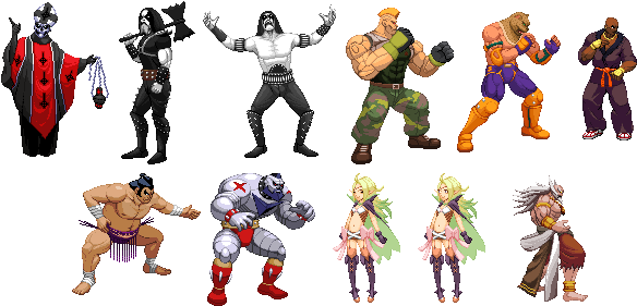 [ Papa Emeritus, Abbath, Horgh, Jackx, King, King Cobra - Sprite (590x287), Png Download