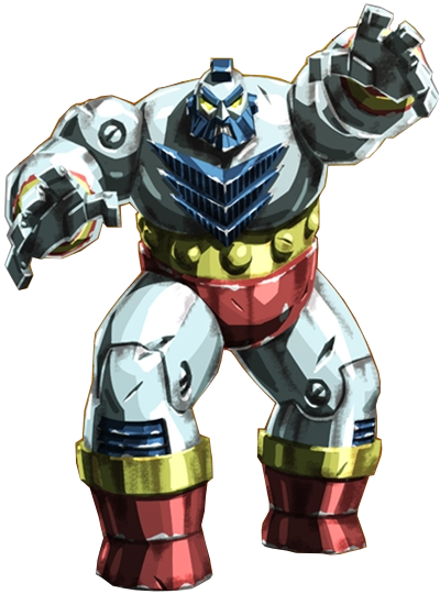 Mech Zangief With Its Corresponding White Background - Mecha Zangief (400x540), Png Download