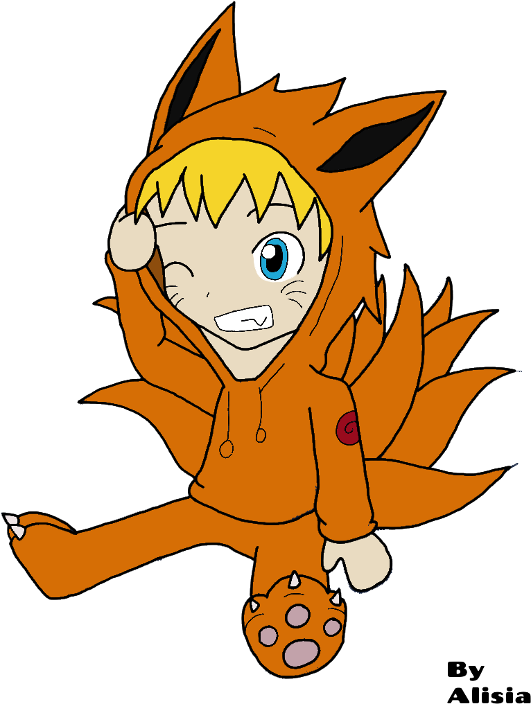 Naruto Clipart Only - Kurama (800x1053), Png Download