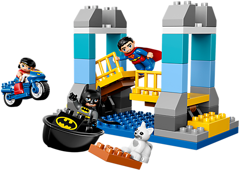 Duplo® - Lego Duplo Batman (600x450), Png Download