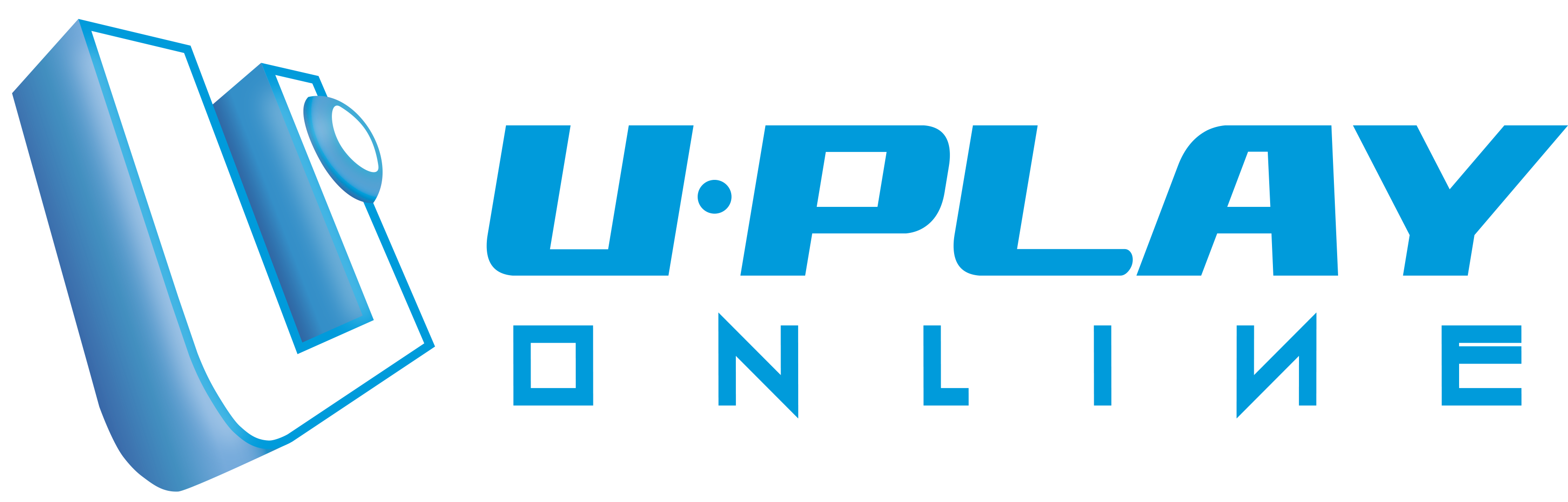 Logo - Uplay Online Logo (3379x1222), Png Download