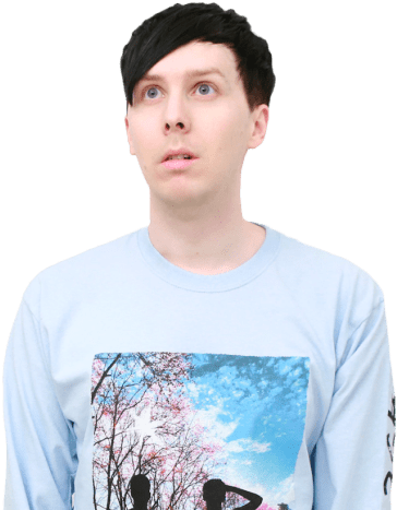 Phil Lester - Dan And Phil Pngs (640x480), Png Download
