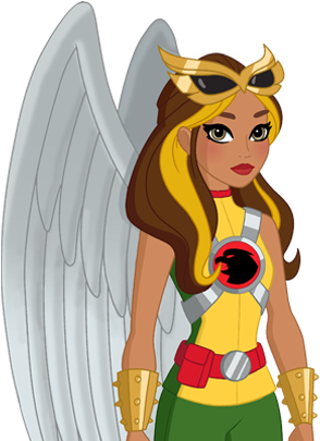 Gallery - Hawkgirl Dc Superhero Girls (310x404), Png Download