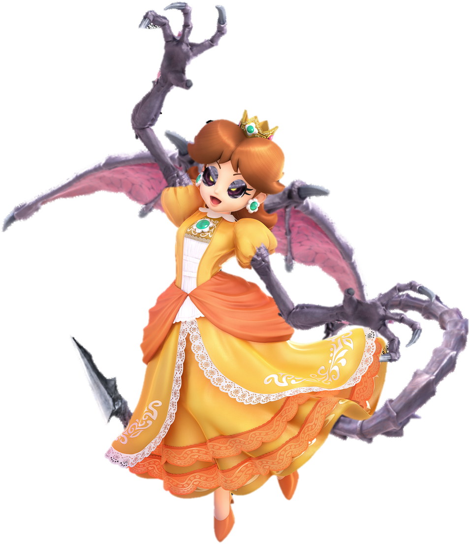 We Are Daisy On Twitter - Princesse Daisy Smash Bros (1023x1199), Png Download