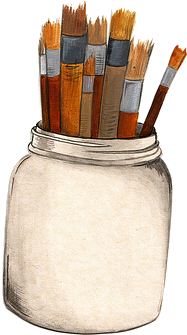 Tumblr Transparent Paint - Arte Png (376x500), Png Download