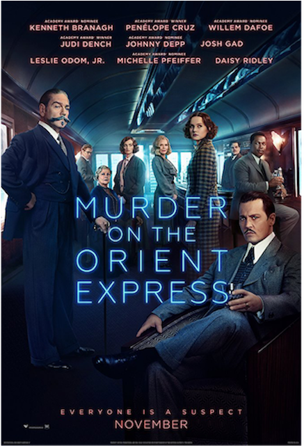 Photo Courtesy Of Imdb - Murder On The Orient Express Flyer (1280x640), Png Download