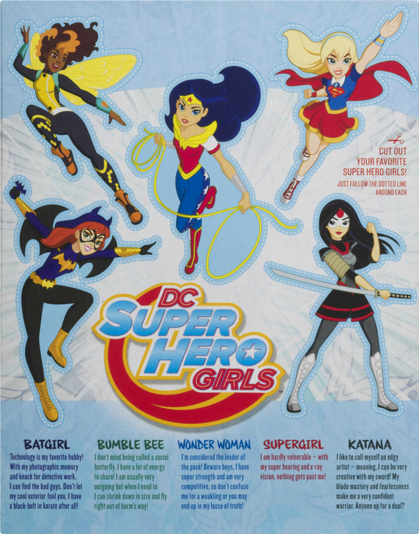 Betty Crocker Dc Super Hero Girls Fruit Flavored Snacks, - Dc Super Hero Girls Promo Dvd (1800x1800), Png Download