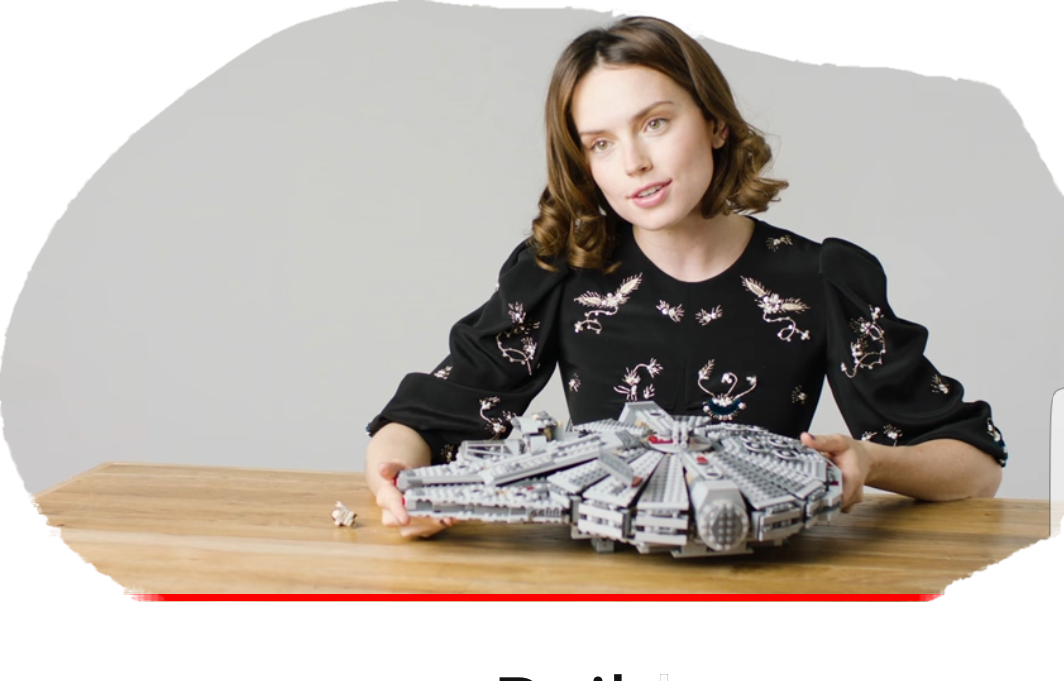 Star Wars Rey Lego (1064x681), Png Download