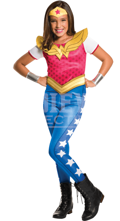 Dc Superhero Girls Wonder Woman Costume - Dc Super Hero Girls Wonder Woman Costume (850x850), Png Download