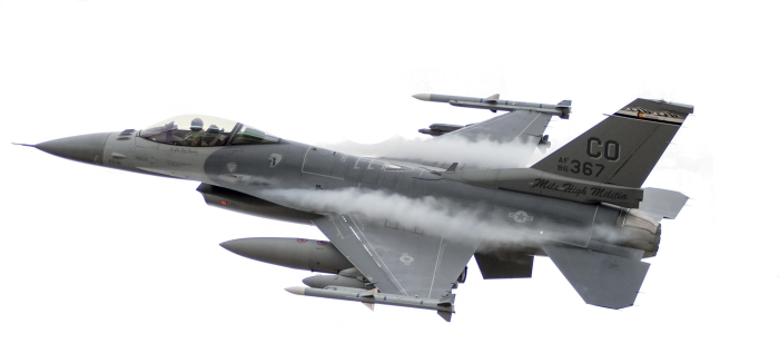 Trump Pursue $5 Billion Sale Of F-16 To Bahrain - F16 Buckley Air Force Base (700x326), Png Download
