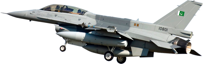 Paf F-16 Modernization - General Dynamics F-16 Fighting Falcon (648x204), Png Download