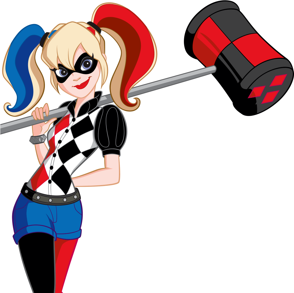 Harley Quinn Dc Superhero Girl Png (1027x1080), Png Download