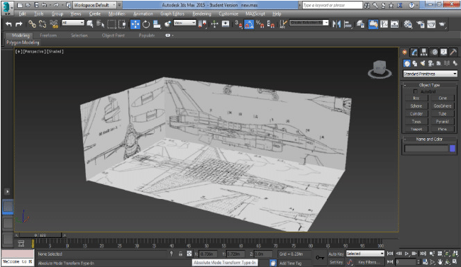 The F-16 Blueprints Setup - Massfx Authored In This File Was Created (751x425), Png Download