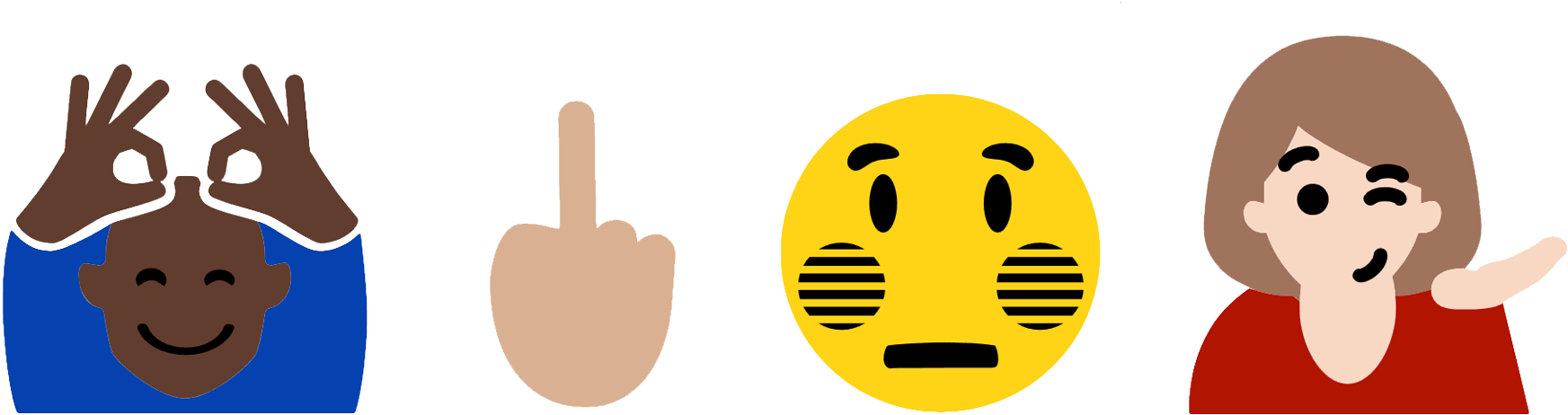 Emoji - Gang Emojis (1920x583), Png Download