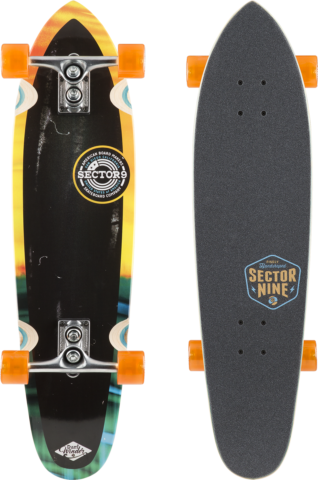 Getaway Complete F16 Skateboard Assorted (1800x1800), Png Download