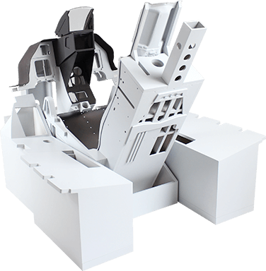 Background Assembled F-16 Cockpit Simulator Frame - Flight Simulator ...