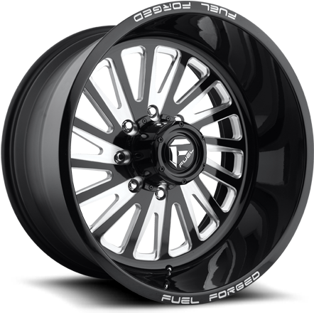 Fuel Forged F16 - Fuel Forged Wheels Black (500x500), Png Download