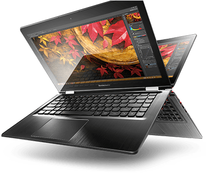 Dell Inspiron 15 5559 Laptop (core I3 6th Gen/4 Gb/1 - Lenovo Yoga 500 14ibd (560x345), Png Download
