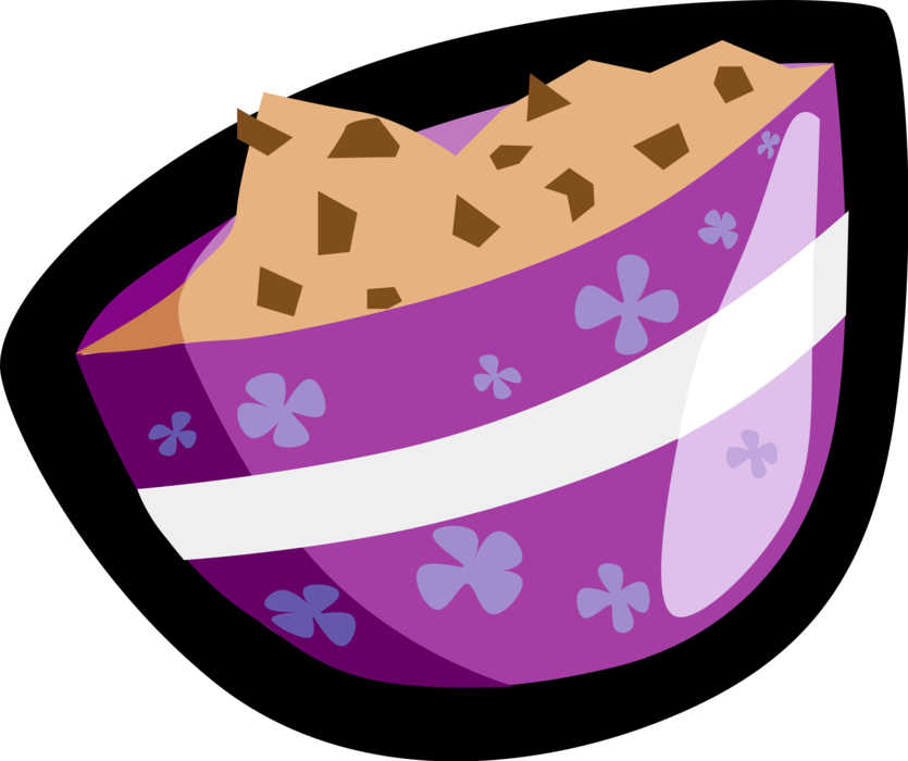 Vector Illustration Of Bowl Of Ice Cream Frozen Food - Free Clipart Food Science (835x700), Png Download