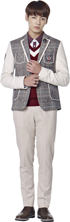 Bts For Smart School Uniform [161125] Jungkook School, - Jungkook Smart Uniform (588x882), Png Download